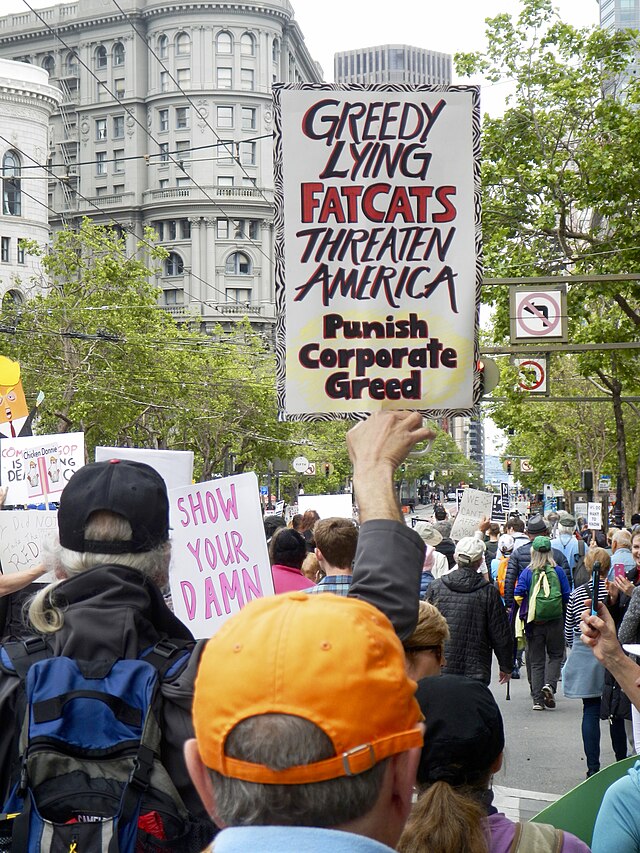 640px greedy lying fatcats threaten america  punish corporate greed  33975983361 