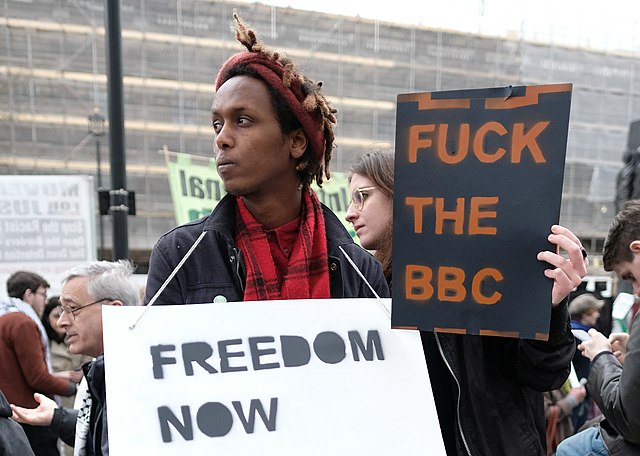  freedom for palestine now   f ck the bbc 