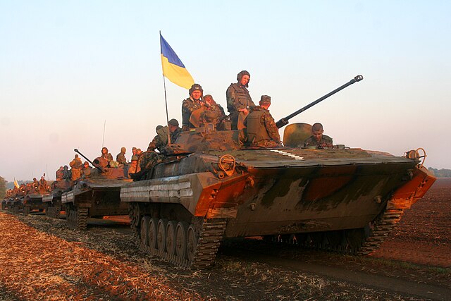 Ukranian troops